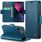 Phernykas for iPhone 13 Mini Wallet Case with Card Holder, Kickstand RFID Blocking Magnetic Closure Shockproof Protective PU Leather Case for iPhone 13 Mini Flip Case Wallet - Blue