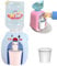 Mini Water Dispenser,Water Dispenser,Cold Water Dispenser,Mini Water Dispenser Machine,Simulation Drinks Dispenser with Tank Cup,Desktop Water Cooler Dispenser,Water Dispenser with Tap,Blue Pig