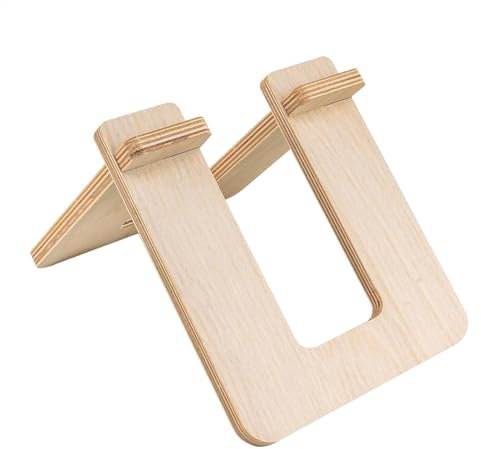 Generisch Children’s Balance Bikes Rack, Parking Stand for Kids, Wooden Parking Rack, Portable Display Stand, Detachable Storage, Kids Balance Rack, Bicycle Parking Stand