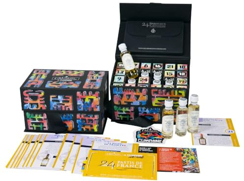 Calendrier De L'Avent Pastis de France - Edition Cumbone - 24 x 20ml