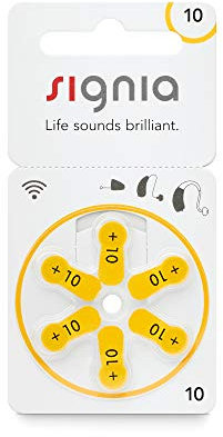 120er Pack kompatibel mit Siemens Signia Typ 10 Hörgerätebatterien - Maximalleistung & Langlebigkeit für alle Hörgeräte
