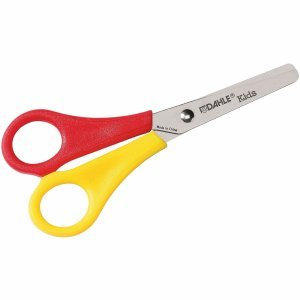 Dahle 5 x Kinderschere 54616 Kids Linkshand 13cm rot/gelb