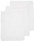 Meyco 458000 Lot de 3 gants de toilette 100% coton Blanc 21 x 17 cm