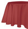 texpot Tischdecke 135 x 180 cm oval Rot Leinenoptik Lotuseffekt Fleckschutz Bügelfrei Tischtuch