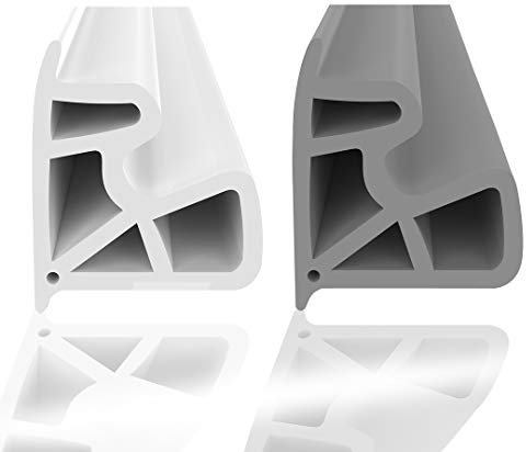 Junta de marco de acero contra corrientes de aire cinta de sellado, altura 15,5 mm ancho 13 mm junta de puerta gris 10m
