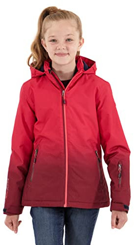 Killtec Mädchen Lynge Grls Jckt Funktionsjacke Mit Kapuze Und Schneefang, Rosa, 128 EU