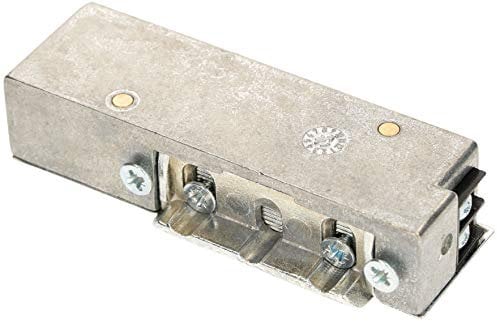 KOTARBAU® Serrure de porte électrique R3 12V droite Serrure électromagnétique CC Serrure à cathode Serrure électrique pour portes portails