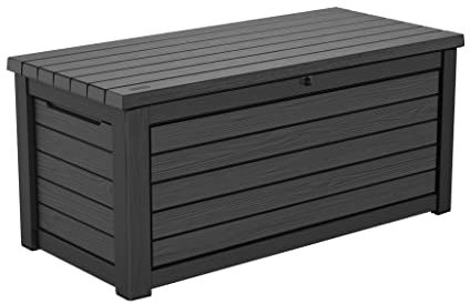 Keter 249206 Außenbox Northwood, Fassungsvermögen 640 Liter, Graphit