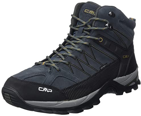 CMP Men's Rigel MID Trekking Shoes WP, Anthracite Arabica, 8 UK