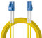 10Gtek LC zu LC OS2 Singlemode Duplex 4-Meter, LWL Glasfaser Patchkabel Fibre Optic Patch Cable 9/125μm LSZH für SMF SFP SFP+ Transceiver, Yellow