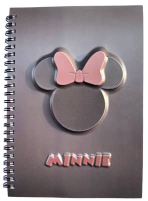FEIFEI'S BOW 3D Spiderman Batman Notizbuch Spiralbindung Tagebuch für Mädchen Jungen Kinder Geschenk Spiralbindung A5 liniert Notizbuch Schreiben Zeichnen Notizblock (Mickey Mouse)