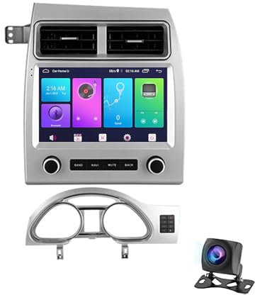 HURUMA 9 Pulgadas Android 12 Car Stereo Radio De Coche 2 DIN para Audi Q7 4L 2005-2015 con WiFi Bluetooth Manos Libres Wireless Carplay Android Auto Mirror Link Cámara Trasera (Color : S300 4+64G)