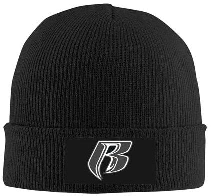 Fett Ruff Star Ryders Beanie-Mütze für Damen und Herren, Bündchenmütze, gestrickte Totenkopfmütze, warme Skimütze