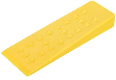 sourcing map Felling Wedges Tree Cutting 10 Plastic Chainsaw Wedge Set for Chainsaw Accessories Outdoor Tree Cutting Equipment Logging Supplies Tools, Yellow