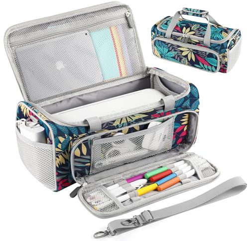 Tragetasche kompatibel mit Cricut Joy Xtra Smart Schneidemaschine (L x B x H): 34 x 15 x 15 cm, tragbare Aufbewahrungstasche mit Schultergurt, kompatibel mit Cricut Joy Xtra Zubehör, Cricut Tools
