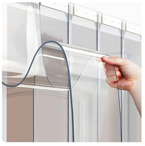 LXLDY Jalousien Insektenschutzgitter Streifenvorhänge Leicht zu Befestigen,1.6mm,für Klimatisierte Räume Speisesaal,Akustische Vorhänge, (1.35x2.4m)