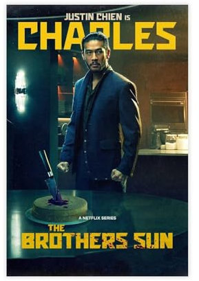 BVXHZOTB TV-Serie The Brothers Sun Poster, 1 Leinwand-Poster, Schlafzimmer, Dekoration, Landschaft, Büro, Raumdekoration, Geschenk, 30 x 45 cm