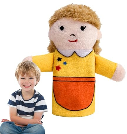 JIEBWCHA Fingerpuppe, Fingerpuppen für Kinder - Fingerpuppen für Kinder | Eltern-Kind-Interaktion Früherziehungsspielzeug für Neujahr, Kindertag,