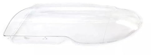 KLFDT Car Lamp Hoods für BMW 3 Series E46 325Ci 330Ci Coupe Convertible 2003-2006, Kratzfest PC Hochtransparent Scheinwerferlinsenabdeckung,Autoteile,A/Left