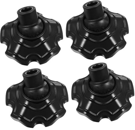 Toddmomy Table Leg Protector 4pcs Anti-sag Footmuffs for Camping Chairs Chair Leg Covers for Hardwood Floors