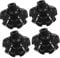 Toddmomy Table Leg Protector 4pcs Anti-sag Footmuffs for Camping Chairs Chair Leg Covers for Hardwood Floors