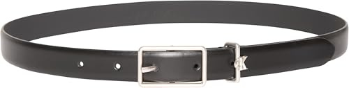 Calvin Klein Damen Gürtel Square Buckle Loop 2,5 cm mit Logo