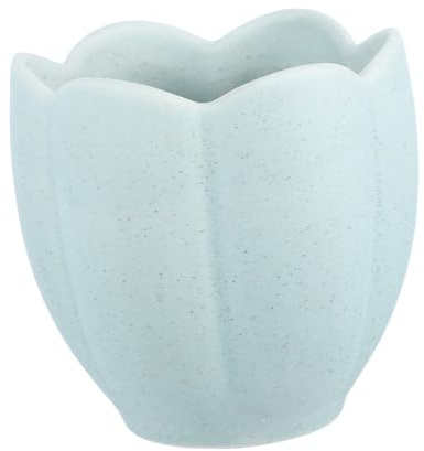Cabilock Bougeoir Tulipe Céramique Vide pour Bougie Centre De Table pour Aromathérapie Décoration Mariage Bureau