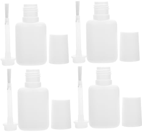 TOYZFRIENDY 22pièces Flacons Huile pour Cutcicules Vernis à Ongles Vides Pots pour Colle à Ongles Flacons de Vernis à Soi-même