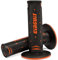 CIRCUIT Equipment MA0042-219 Motorradgriffe Jupiter, Schwarz/Orange