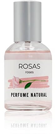 Perfume Pulverizador Natural Rosas 50ml Labnatur. Notas florales y dulces. Aroma duradero.