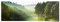 REINDERS Poster, Mystischer Waldsee, Schlafzimmer, Bilder, Wanddeko, Room Decor, 170 gr. glänzend Bilderdruckpapier, Grün, 53x158cm