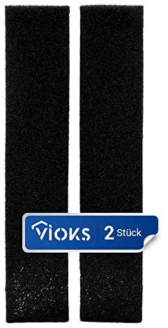 VIOKS Trockner Filter 2x Esatz für Miele Trockner Filter 9688381 9688380 für Einfüllöffnung Türe passend wie Miele Trockner Ersatzteile kompatibel mit Miele Wäschetrockner Filter