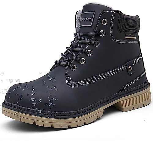 Stivali Invernali Uomo Donna Stivaletti da Neve | Impermeabili, Caldi Foderati, Trekking, Scarpe Inverno, Antiscivolo, Outdoor