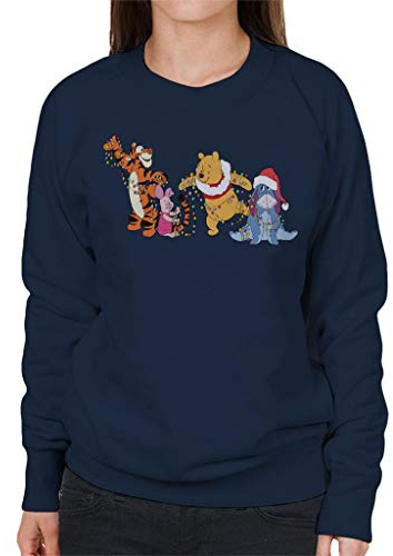 Disney Christmas Winnie The Pooh Women's Sweatshirt