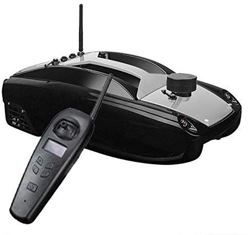3KG Load GPS Auto Navigation Fishing Bait Boat with Metal Propeller Guard Fisher Finder RC Boat Gifts, Silver, GPS