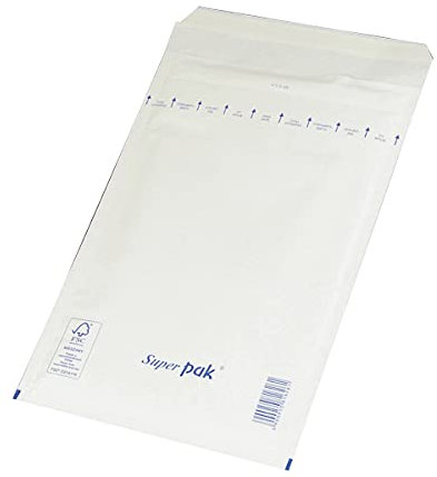 Selbstklebende Briefumschläge Mit Luftpolsterfolie OFFICE PRODUCTS HK E15 220x265mm/240x275mm 10 St Weiß / / Typ-Selbstklebende Luftpolsterfolie/Art-HK/Farbe-Weiß/Format-E15