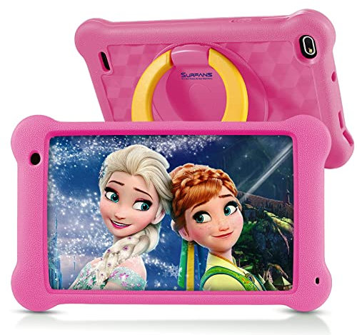 Wainyok Kinder Tablet, 2GB RAM+ 32GB ROM Kids Tablet, Quad Core, Kindersicherung, 7 Zoll Augenschutz IPS FHD Display Kleinkind Android 11 Tablets mit Kindersicherer Hülle