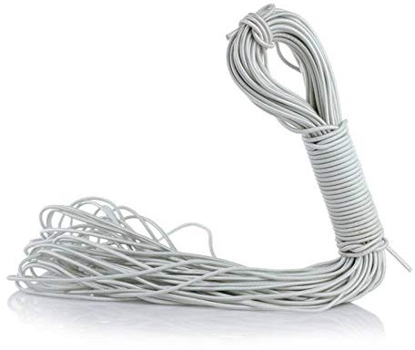 DaJiKan 25meter / Lot Zeltstange DIY. Gummibänder Zelt Zubehör Stangenseil Elastische Band Gore Hair Strap Bungee Seile Elastische Taillenband DaJiKan