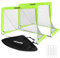 Virtufit Pop-Up Fußballtore-Set - 120 x 90 cm - Fussbaltore für Garten - Fußballtor für Kinder