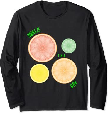 Pressez le jour : tranches de citron, citron vert, orange, pamplemousse, agrumes Manche Longue