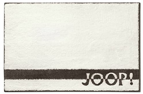 Joop! Badteppich Logo Stripes Farbe Creme Größe 70 x 120 cm