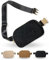 Boutique Fleece Gürteltasche,Sherpa Crossbody Tasche Bauchtasche für Frauen modisch,Süße Mini überall Bum Hüfte Hüfttasche,kleine modische Reisetasche, schwarz, Everywhere Bag