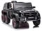 FINOOS Auto Macchina elettrica per bambini Mercedes G63 6X6 AMG 12V con telecomando 4X45W, sedile in pelle, ruote in gomma (Nero)