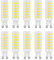 Jiotouhu LED-Leuchtmittel G9, 7 W G9 LED Lampen (entspricht 65 W Halogenlampen), Kaltweiß, 6000 K, kein Flimmern, 360 Grad Winkel, AC 220 – 240 V, 10 Stück