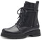 MARCO TOZZI by Guido Maria Kretschmer Stivaletti Donna con Lacci Invernali, Black, 38 EU
