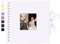 Vienrose Fotoalbum Spiralalbum zum Selbstgestalten und Einkleben DIY Seidenband Fotobuch 40 Seiten für Fotos Baby Valentinstag Geburtstag Jahrestag Geschenk
