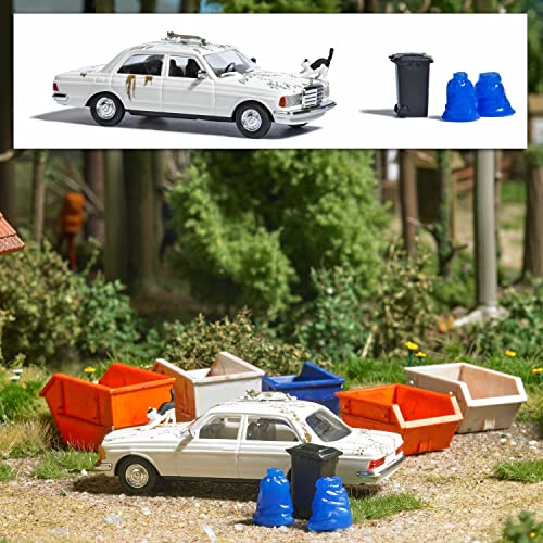 Busch H0 Katzenauto Fertigmodell
