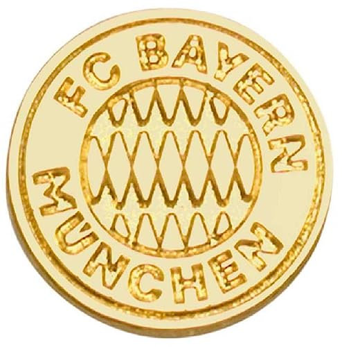 FC Bayern München Pin - Logo - Anstecker Emblem Button FCB - Diverse Farben Farbe Gold