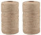 KINGLAKE 200m Garden Twine Natural, 2mm Brown Jute Twine Craft String Twine for Crafts, Gift wrapping,Gardening,Packing,Christmas Decoration
