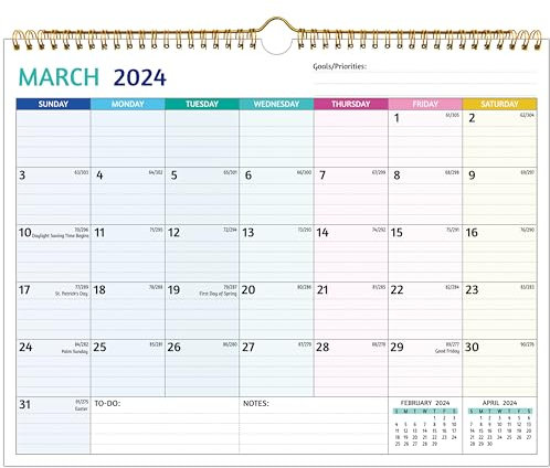 24-25 Wandkalender 18 Monate, Heng Multi